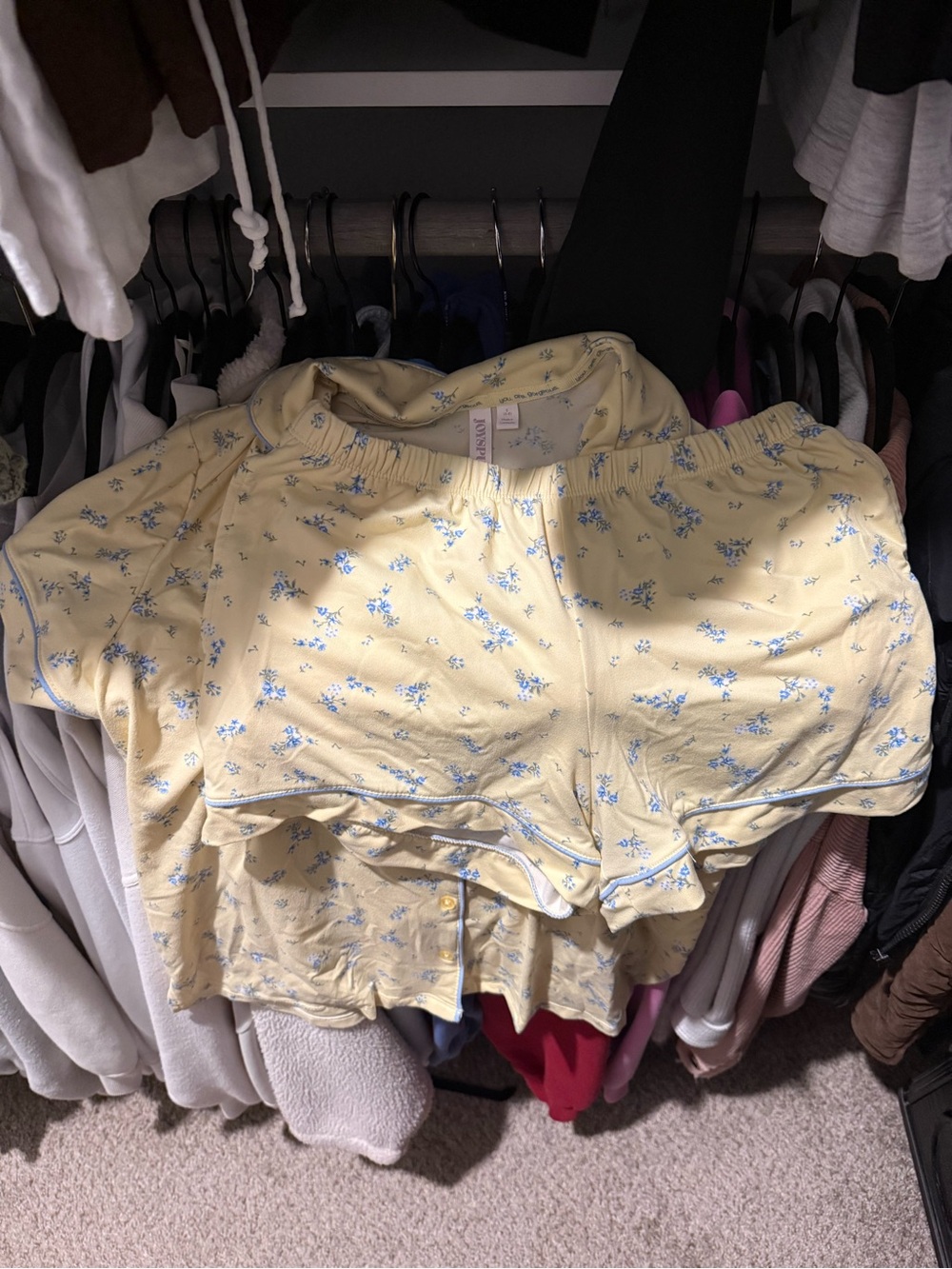 Yellow + Blue PJ Set!